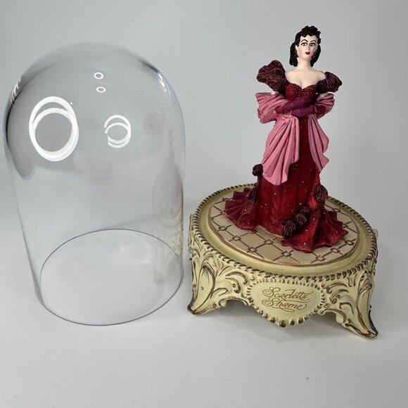 Scarlett's Shame 1993 Gone With The Wind Limited Edition #A7042 VTG Glass Dome - Picture 5 of 15